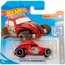 Hot Wheels Custom Volkswagen Beetle - Kırmızı - 2019 - FYD61 - 1/64