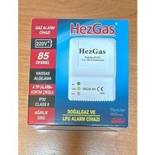 Hezgas Doğalgaz Alarm Dedektörü Hgd-01