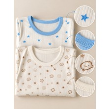 Bulut Anne ve Çocuk Mix Paket Avantajlı Uzun Kollu Çıtçıtlı Body Setleri Kız/erkek/unisex 3-6 Yaş (Renkler ve Desenler Değişiklik Gösterebilir)