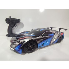 Boratila Toys 2.4 Ghz 1/12 32 CM 20 Km Hız Özel Kumandalı Şarjlı 1200 Mah Drift Yarış Arabası Mavi