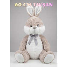 Boratila Toys 60 Cm Sevimli Peluş Oyuncak Tavşan