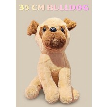 Boratila Toys 35 Cm Sevimli Bulldog Peluş Oyuncak Peluş Köpek