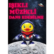 Boratila Toys Işıklı Müzikli Dans Eden Tatlı Hayvan Astronot Oyuncağı - Emeklemeye Yardımcı Işıklı Müzikli Oyuncak