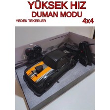 Boratila Toys 1:16 Ölçek 2.4ghz Uzaktan Kumandalı Full Fonksiyon Şarjlı Dodge Challenger Görünümlü Drift Araba