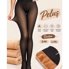 Best Lingerie 1080 Ten Göstermeyen Bayan Peluş Külotlu Çorap