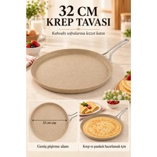 Öztef 32 Krep Tava - Granit Model