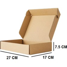 E-Ticaret Kutusu, Çok Amaçlı Kutu 27X17X7,5 cm 50 Adet