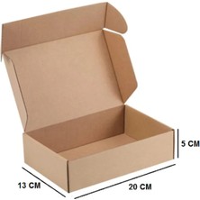 E-Ticaret, Kitap, Değerli Eşya, Kargolama Kutusu 20X13X5 cm 50 Adet