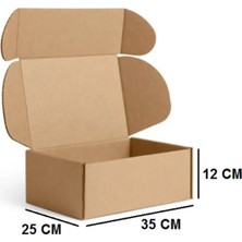 E-Ticaret Kutusu, Çok Amaçlı Kutu 35X25X12 cm 50 Adet