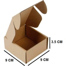 E-Ticaret Çok Amaçlı Küçük Kutu 9X9X3 cm 100 Adet