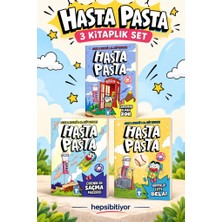 Hasta Pasta Çizgi Roman Seti 3 Kitap – Kahraman Olmak Zor, Evrenin En Saçma Macerası, Hoppala! Çifte Bela!