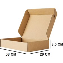 E-Ticaret Kutusu, Çok Amaçlı Kutu 38X29X8,5 cm 25 Adet