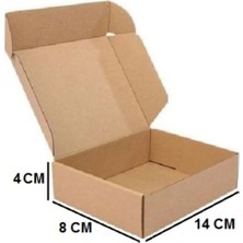 E-Ticaret Kutusu, Ürün Kutusu, Parfüm Kutusu 14X8X4 cm 50 Adet
