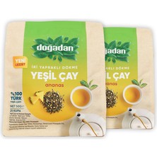 Doğadan Dökme Yeşil Çay Ananas 50 gr x 2 Adet