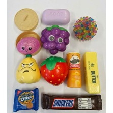 Ofis Shop 10'lu Squshi Oyuncak Seti / 10 Adet Farkli Çesit Sukusi Oyuncak Seti (Renk Çesitli Ürünler Rastgele Gelir)