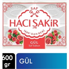 Hacı Şakir Banyo Sabunu 4X150GR Gül