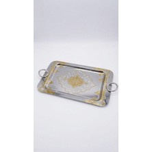 Gfsmore Winterbach Dikdört. Metal Tepsi 49 x 29 cm - Byk