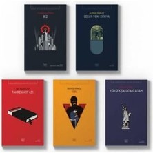 TeknoKapsül Distopya Seti Fahrenheit 451, Cesur Yeni Dünya, Yüksek Şatodaki Adam, 1984, Biz
