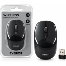 Burada Bulabilirsin Wıreless - Kablosuz USB Optical Mouse Vakumlu Ambalaj 1600DPI Pilli= 1AA Smw-89 BX40