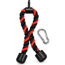 CrewSport 70 cm 28MM Kalın Profesyonel Triceps Halatı - Rope Pushdown - Cable Egzersiz Aparatı