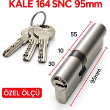 Kale Kilit 164 Snc 95MM Özel Ölçü 30 10 55 Kapı Kilit Göbeği Silindiri