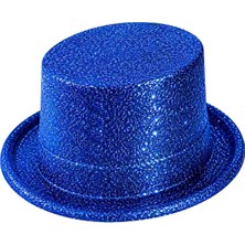 Colezium Mi Simli Glitter Silindir Parti Şapkası
