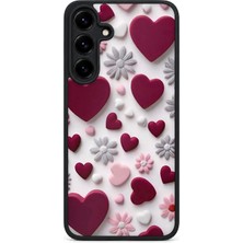Aksel Kılıf Samsung Galaxy S25 Plus Uyumlu Baskılı, Mat Siyah,yumuşak Silikon, Koruyucu,şok Emici Kapak,kılıf