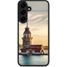 Aksel Kılıf Samsung Galaxy S25 Plus Uyumlu Baskılı, Mat Siyah,yumuşak Silikon, Koruyucu,şok Emici Kapak,kılıf