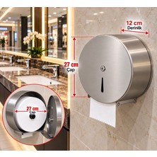 ACAR SU ARMATÜRLERİ Mini Jumbo Kağıt Verici 27 CM-304 Paslanmaz Kalite Acar 28900