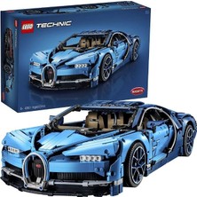 Technic Bugatti Chiron Yarış Arabası Yapım Seti, Koleksiyon Spor Araba Modeli, 3599 Parça