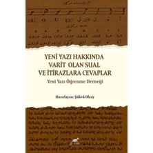 TeknoKapsül Yeni Yazı Hakkında Varit Olan Sual ve Itirazlara Cevaplar