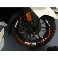Berrybu Motosiklet Jant Şeridi Honda Forza Sağ-Sol/ön-Arka