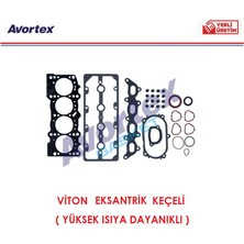 Üst Takım Conta Palio Albea Punto 2 99+ Siena Stilo Idea 1,2 16V 80 Ps Viton Keçeli 71739160 Avortex
