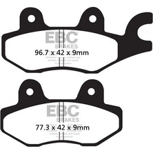Ebc Motosiklet Ebc SFA197HH Kymco 125 Like Fren Balatası Uyumlu