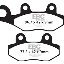 Ebc Motosiklet Ebc SFA228HH Kymco 125 Agility Fren Balatası Uyumlu