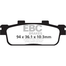 Ebc Motosiklet Ebc SFAC427 Sym Hd 2 200 Evo Fren Balatası Uyumlu