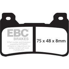 Ebc Motosiklet Ebc FA390HH Honda Cbr 600RR Fren Balatası Uyumlu