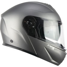 Cgm 569A C-Max Mono Çene Açılır Kask Antrasit-M