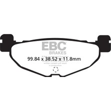 Ebc Motosiklet Ebc SFA408HH Yamaha Tmax 500 Fren Balatası Uyumlu
