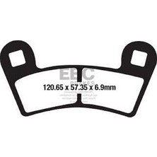 Ebc Motosiklet Ebc FA657R Polaris Rzr 60S 1000 Fren Balatası Uyumlu