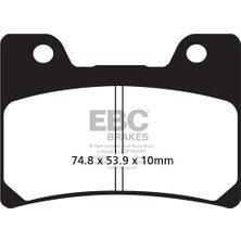 Ebc Motosiklet Ebc FA160 Yamaha Tdm 850 Fren Balatası Uyumlu