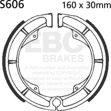 Ebc Motosiklet Ebc S606 Hyosung Gv 250 Fren Balatası Uyumlu