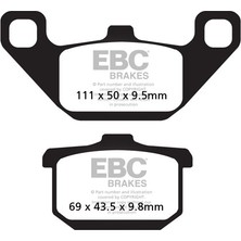 Ebc Motosiklet Ebc FA085 Kawasaki EN500 Vulcan Fren Balatası Uyumlu