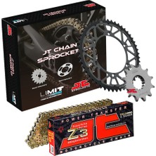 Jt Bmw S1000R 13-20 ,S1000RR 12-18 Zincir Dişli Seti Z3 Gold JTF404.17RB+JTR7.45+JTC520Z3GS120RL