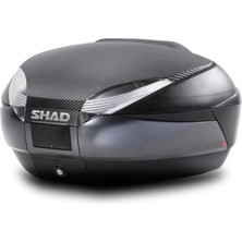 Shad SH48 Siyah Arka Çanta 48 Litre Yamaha Mt-07 Uyumlu