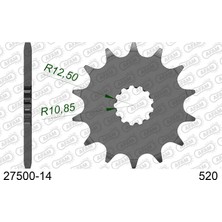 Afam 27500-14 Yamaha R25 Ön Dişli Uyumlu