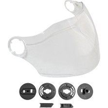 Cgm Visiera Trasparente + Kit Fissaggio Visiera