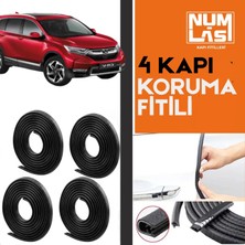 Honda Cr-V (2019-2023) 4 Kapı Koruma Fitili Siyah Renk Numlas-A KALITE-NM2420