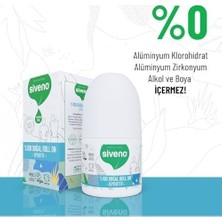 Siveno %100 Doğal Roll-On Sportif Sporcu Deodorant Ter Kokusu Önleyici Bitkisel Lekesiz Vegan 50 ml