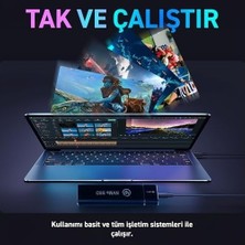 Npo DK02 Nvme M.2 900/1000MB/S Usb-A/type-C Kablolu Taşınabilir Harici SSD (Gb, 0)